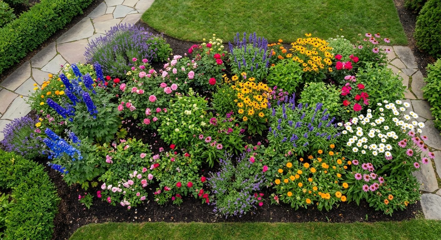 Hvordan planter man blomster rigtig: Komplet guide til blomsterbed